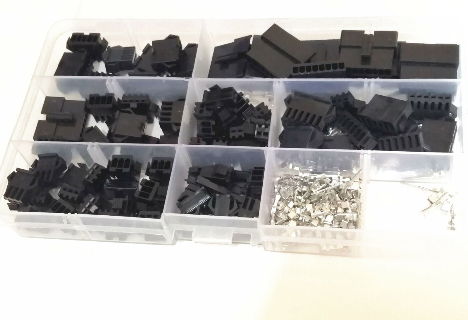 310X 2.54mm Male+Female Dupont Wire And Header Connector Housing Kit