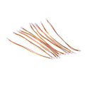 10 x Mini Micro SH 1.0mm 3-Pin JST Double Connector Plug Wires Cables 100MM  Tt