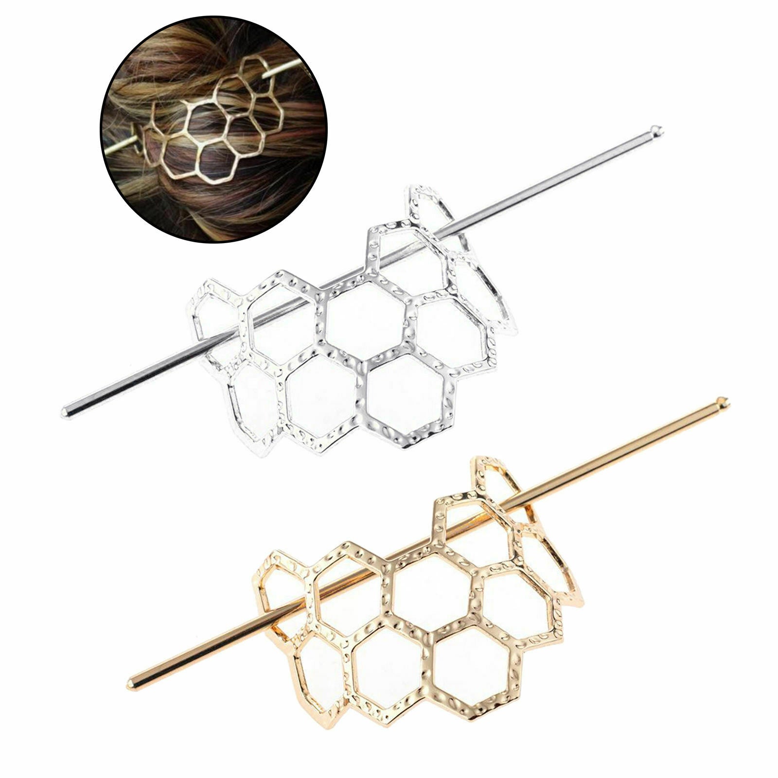 2Pieces Women Chinese Hair Chopstick Women Hollow Wedding for Girl Long Hair