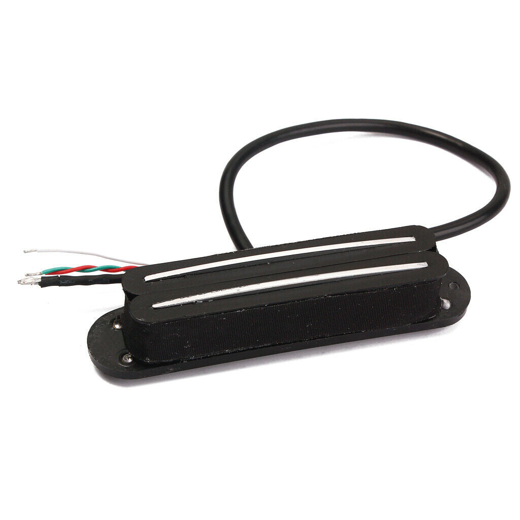 Lovoski Hot Twin Blade Guitar Pickup Replace Single Coil W/  Rails