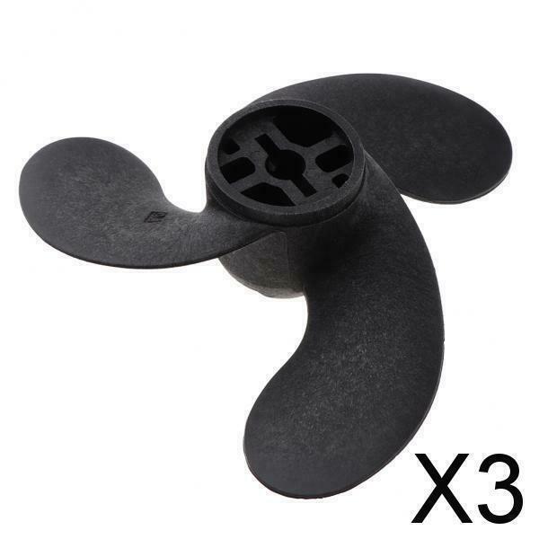 3X Black Ouboards Motor Propeller 309-64106-0 30964-1060M for Tohatsu 3.5HP