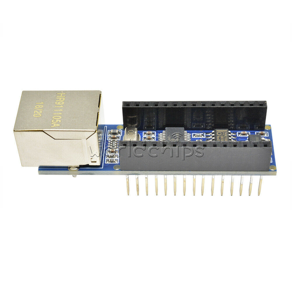 2Pcs Mini ENC28J60 Webserver module Ethernet Shield board for Arduino Nano V3.0