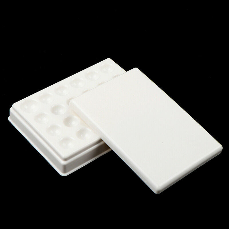 Dental Lab 24slots Plastic Palette Watering Plate Mixing Plate Stain Mixing Tool