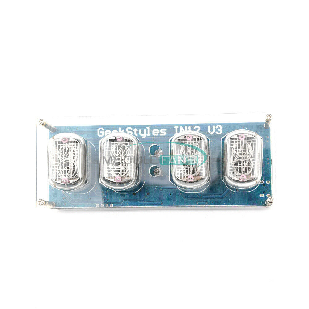 Micro USB IN12 IN-12 PCBA Glow Tube DIY Retro Sleepable Clock Module Kit