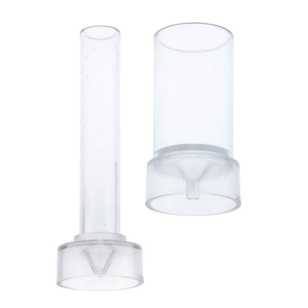 2 Pieces Spire Cylinder Soap Molds for Pouring Candle Mold Candle Mold