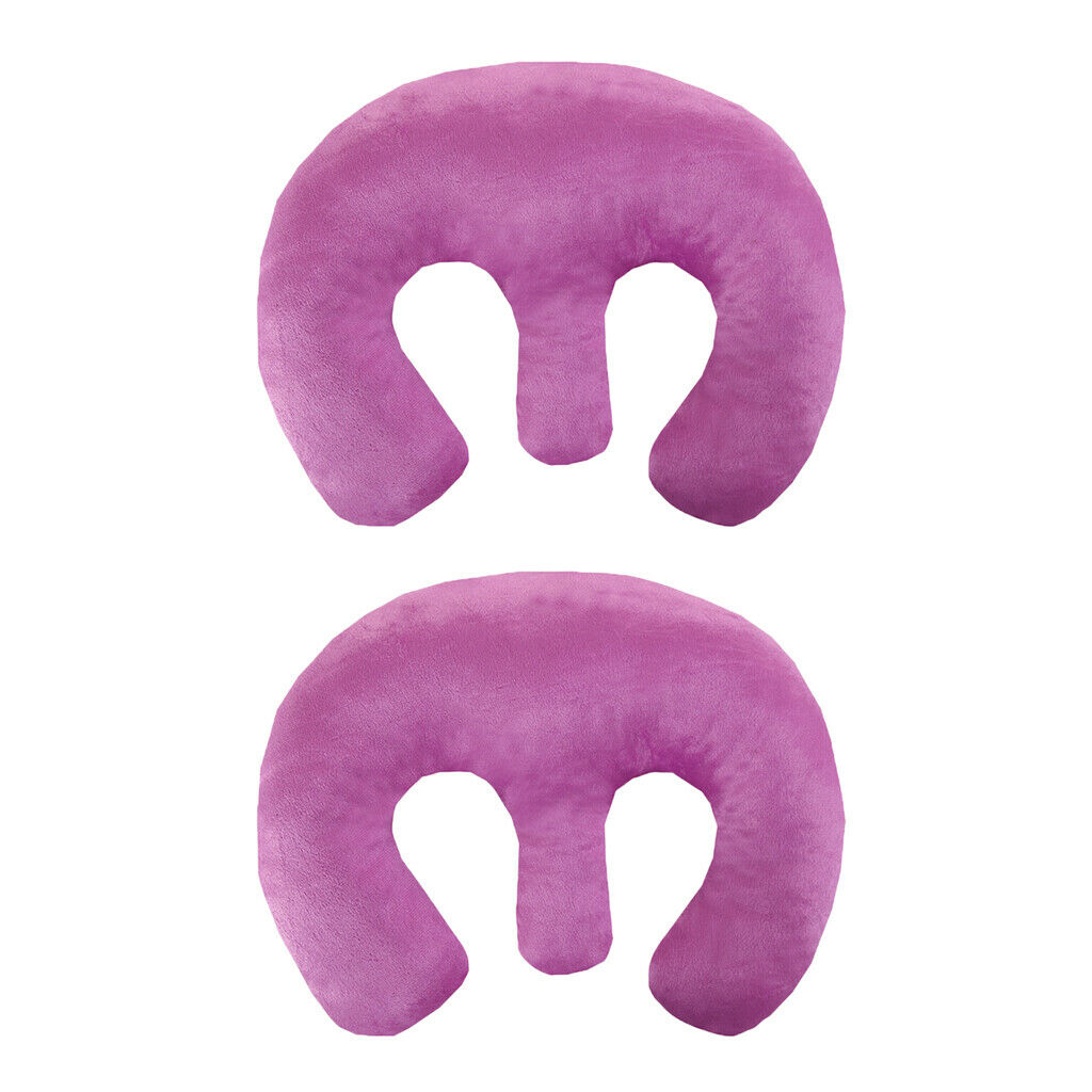 2X Portable Soft Chest Pillow Pads SPA Massage Cushions for Beauty Salon