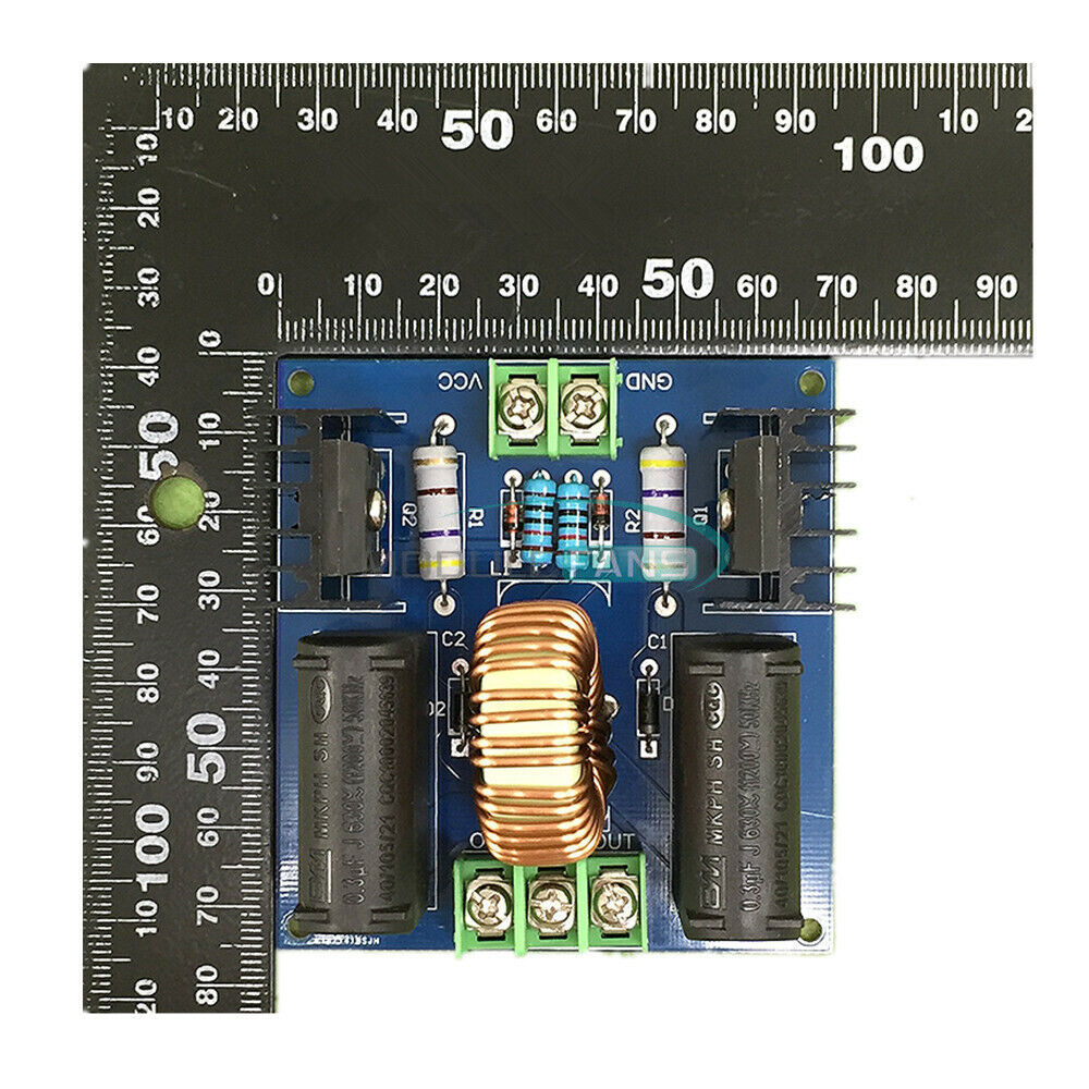 DC12V-30V ZVS Tesla Coil Marx Generator High Voltage Power Supply 10A 200W