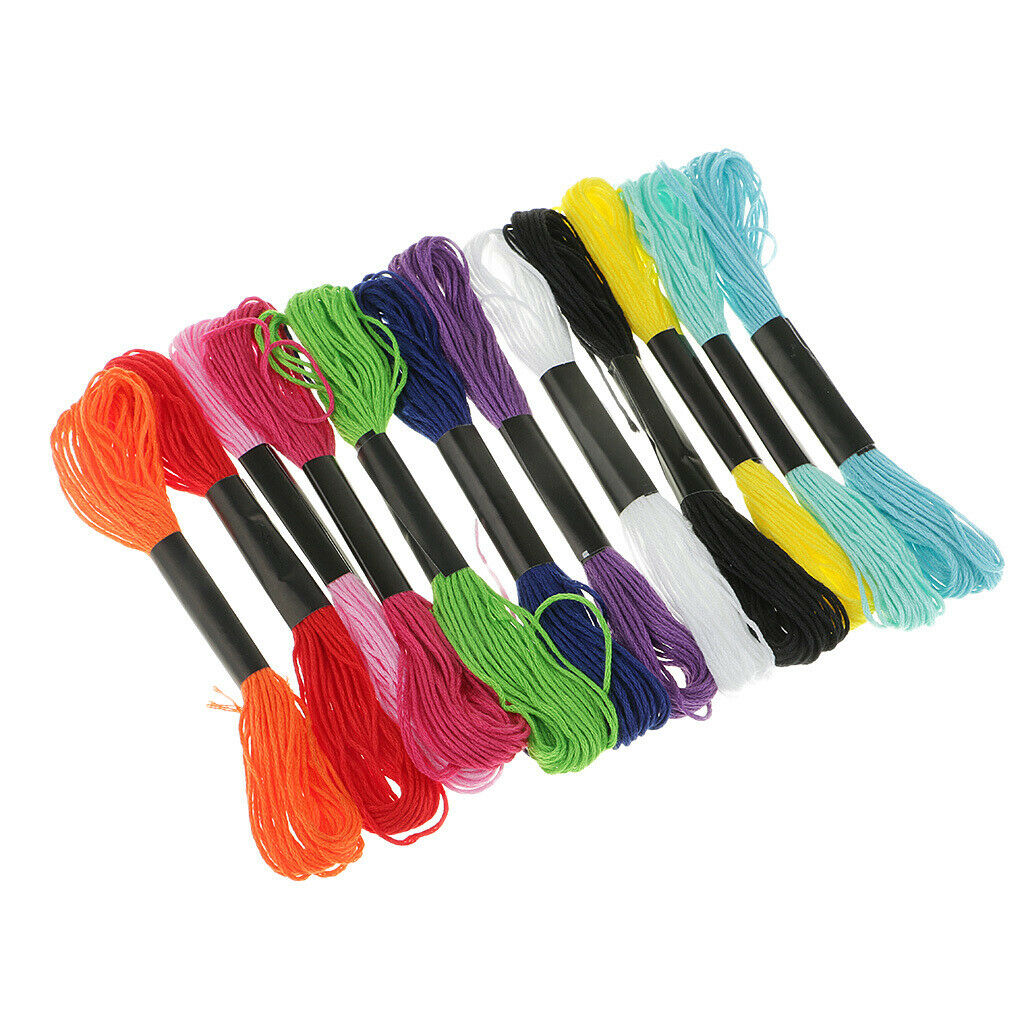 12pcs Thread Embroidery Floss Cross Stitch Diy Embroidery
