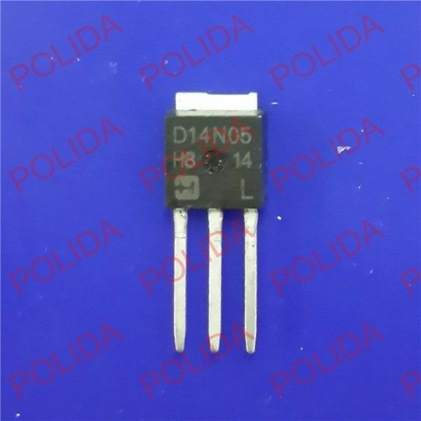 5PCS MOSFET Transistor HARRIS/INTERSIL/FAIRCHILD TO-251 (IPAK) RFD14N05 D14N05