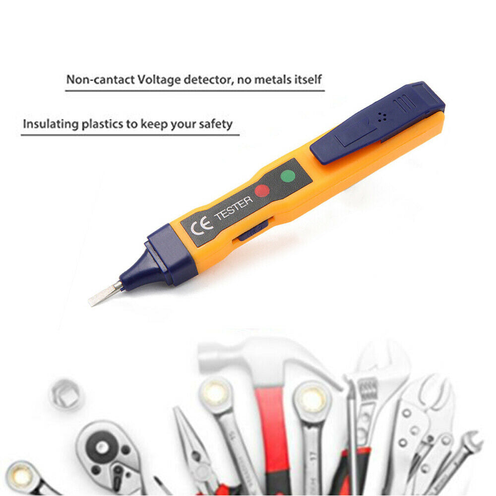 Voltage Tester AC Electricity Detect Pen Non Contact Detector 12-1000V Electrica