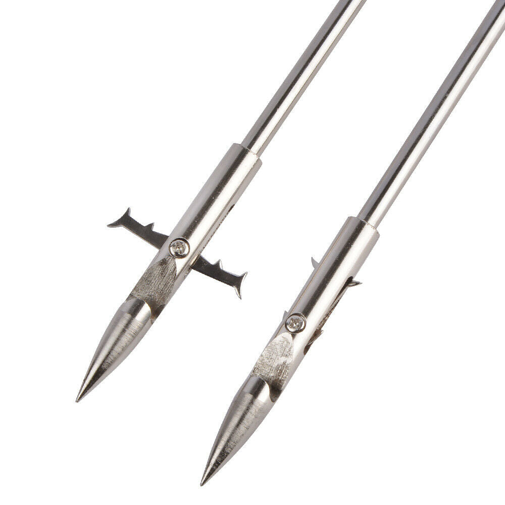 6X Bowfishing Darts Slingshot Arrowheads Fishing Tips Broadhead Catapult Hunting