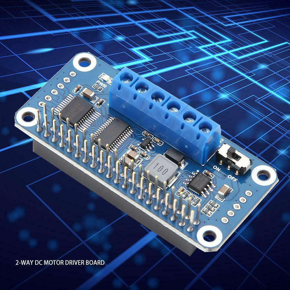 2-Way DC Motor Driver Module PWM I2C PCA9685 Chip Stable for Raspberry Pi 6V-12V