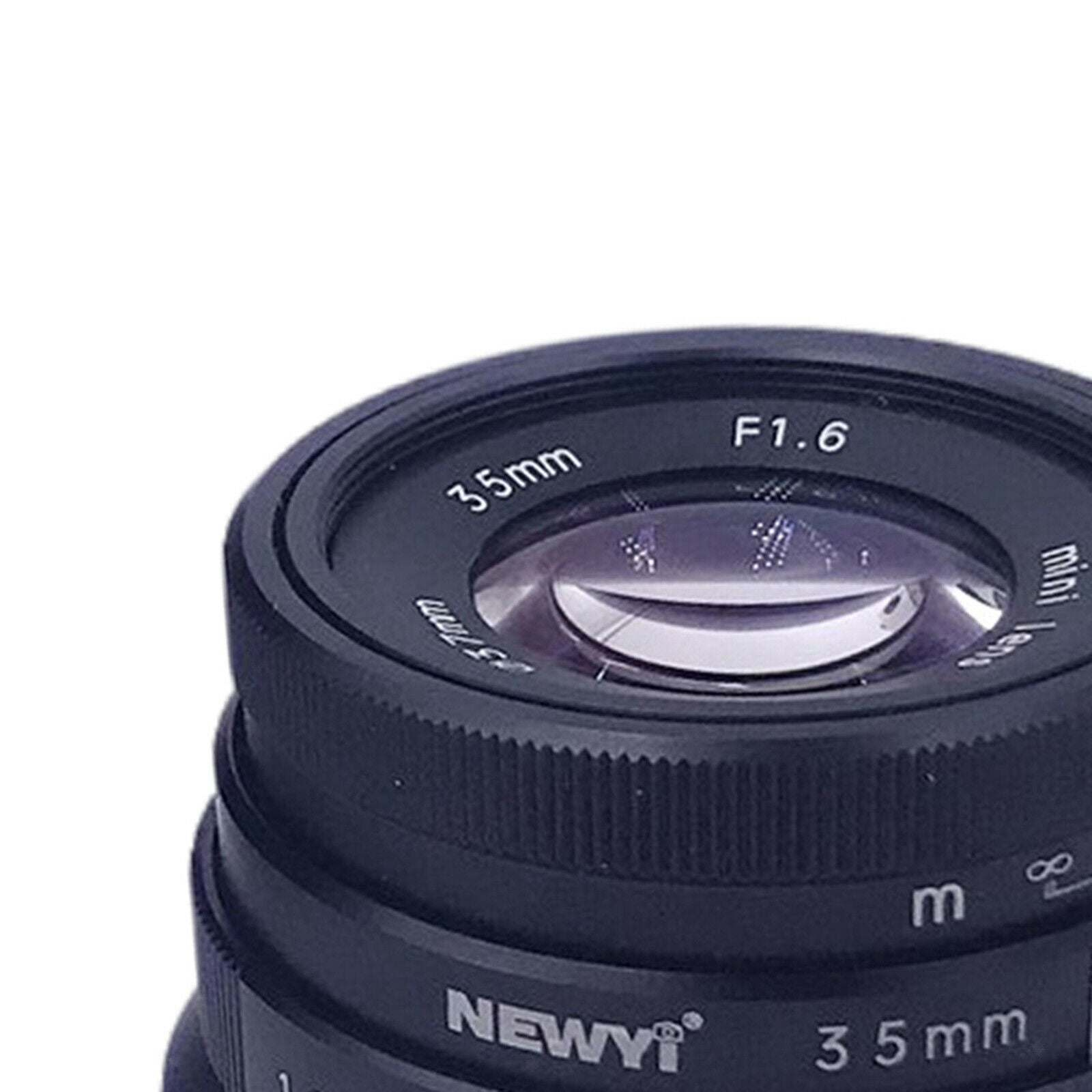 Metal 35mm F1.6 APS-C Manual Fixed Camera Lens for Canon EOS M M2 M3 M6 M100