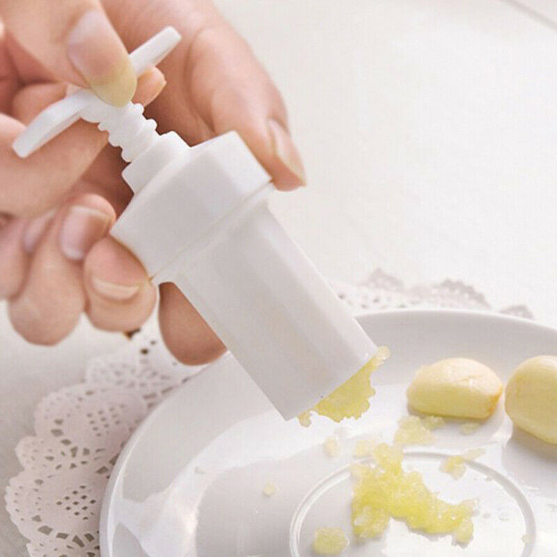 Practical Kitchen Cooking Tools Garlic press Crusher screw squeeze Pee LpDFAU