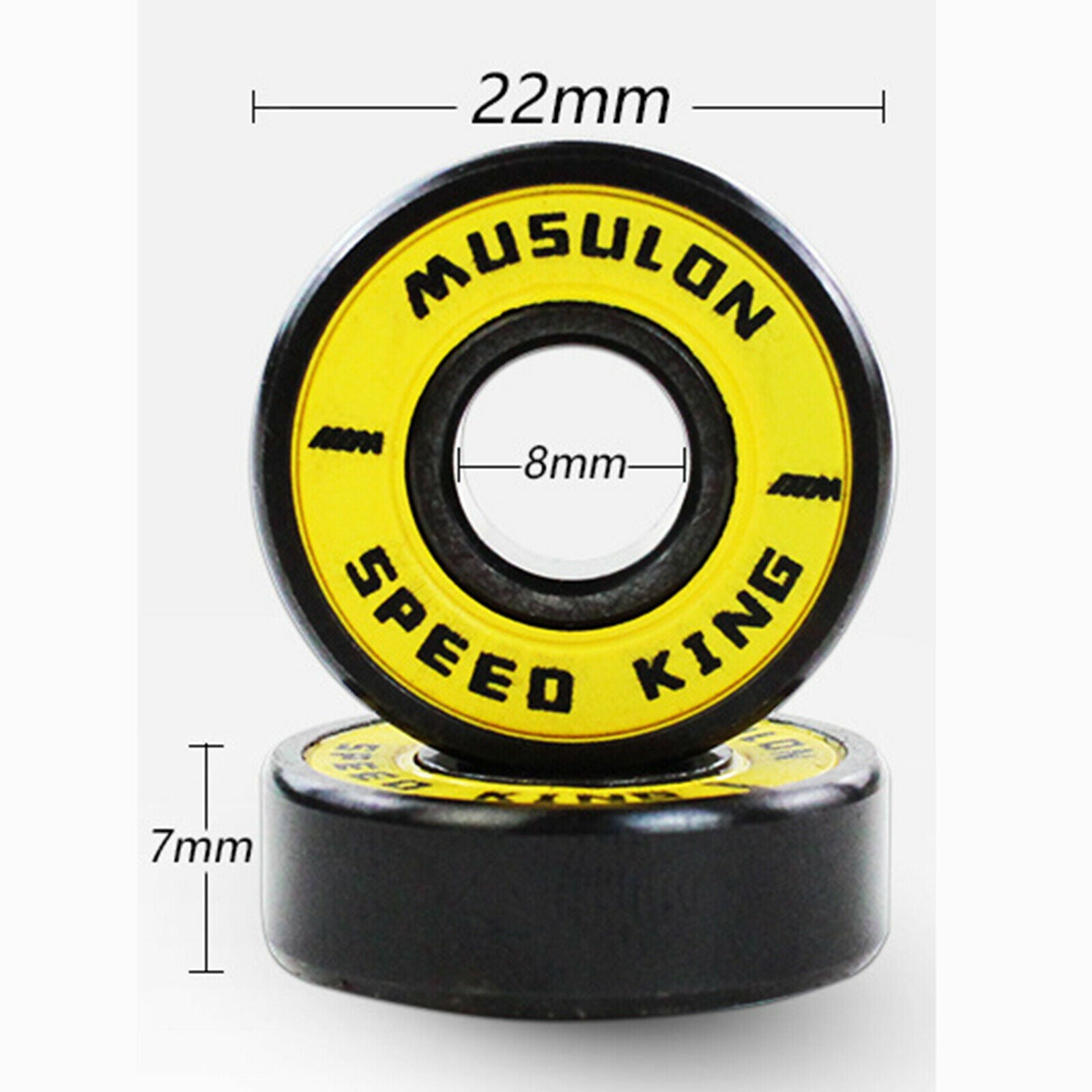608S WHEEL BEARINGS FOR SKATEBOARD SCOOTER QUAD INLINE ROLLER SKATE