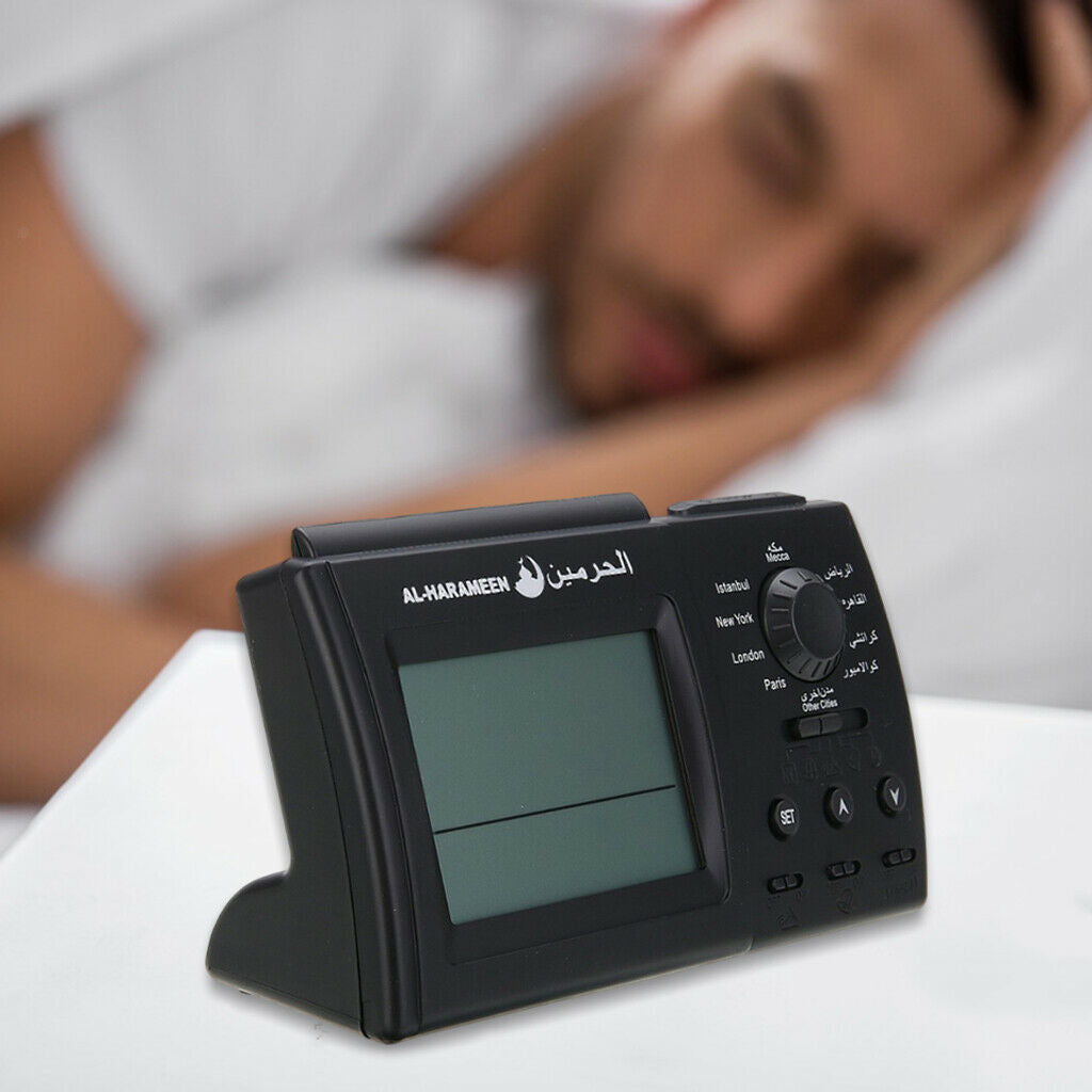 Azan Adhan Clock Muslim Eid Sound Alarm Clock Daily Alarm Home Decor Gift