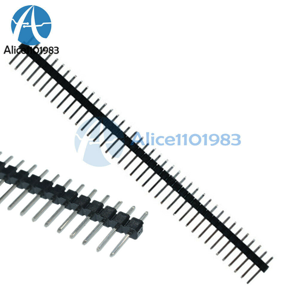 10PCS 40 Pin 2.54mm Single Row Straight Male Pin Header Strip PBC Ardunio DIY
