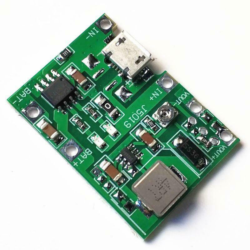 Li-ion Battery Charger Boost Module 3.7V Step Up 9V 5V 2A Adjustable Board