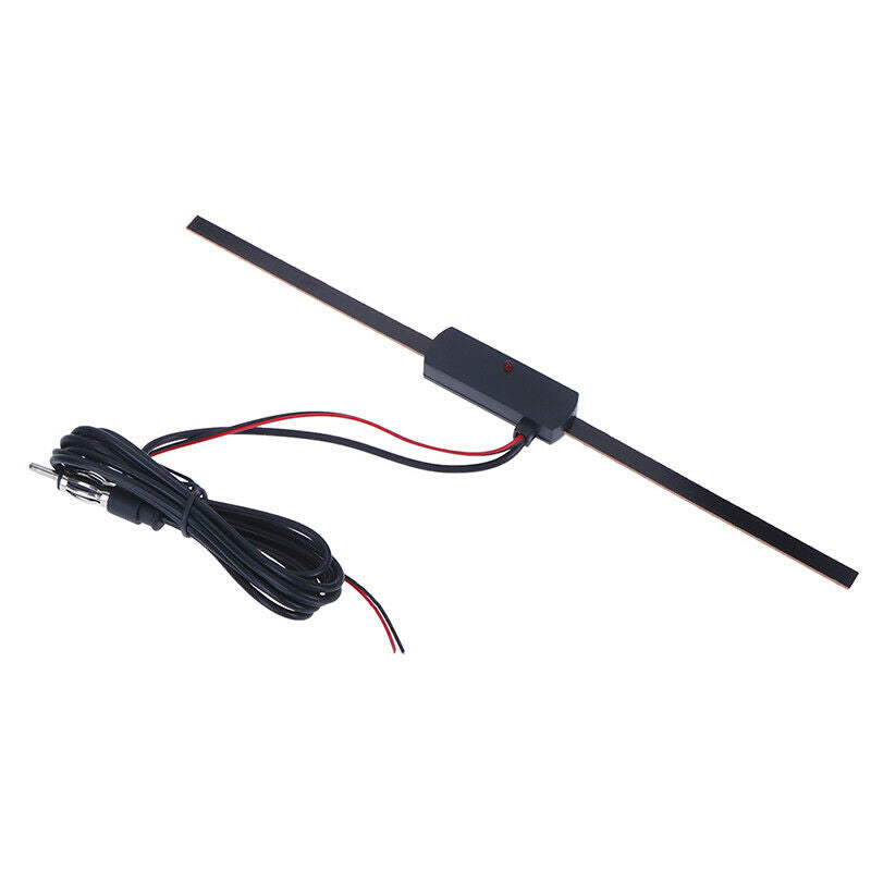 Auto Car Hidden Amplified Antenna 12V Electronic Stereo AM/FM Radio JCm.DD