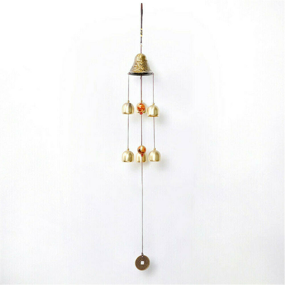 Dragon Phoenix Windchime Chapel Bells Wind Chimes Outdoor Garden Home Decor US