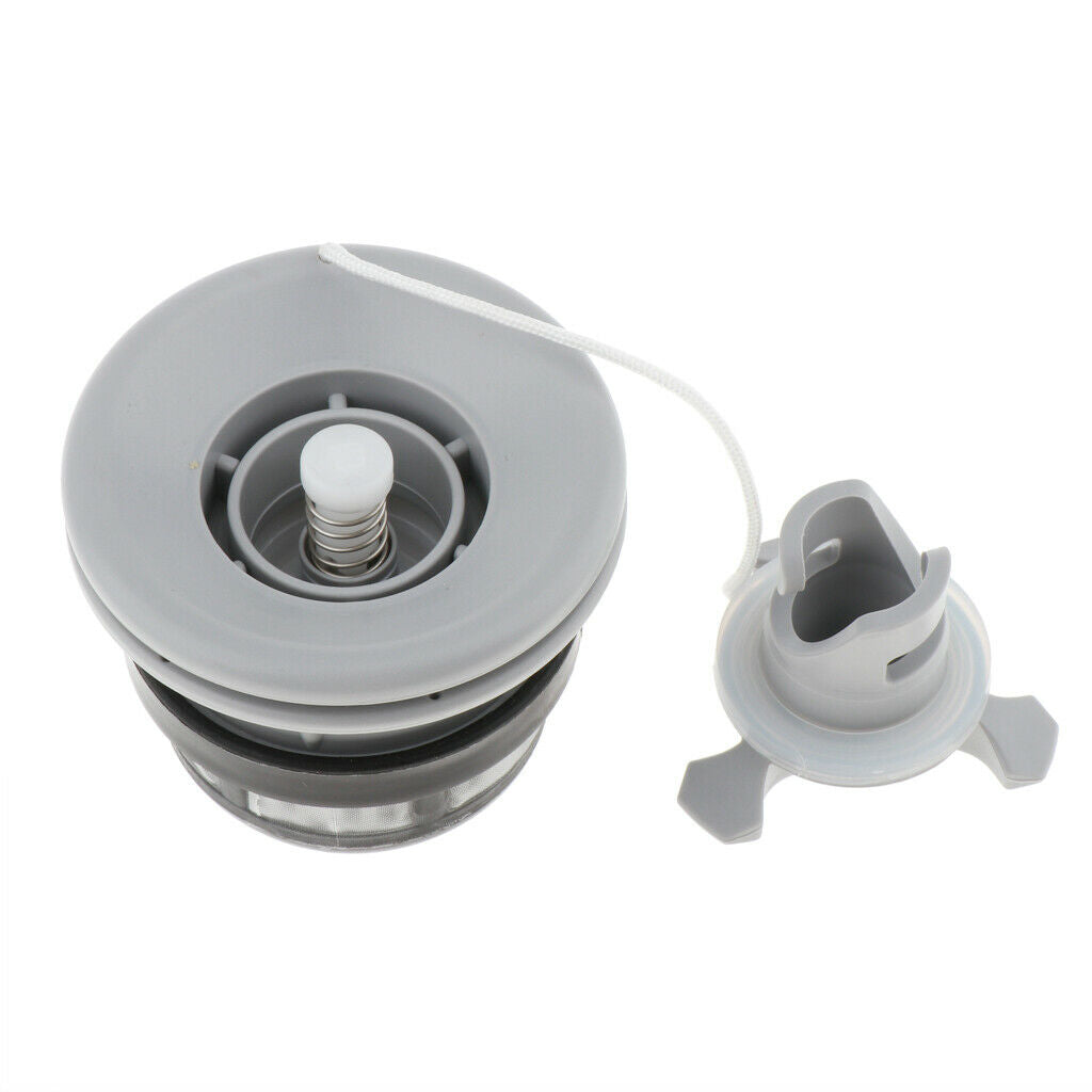 Inflatable Kayak Air Valve 6 Holes Valve Adapter with Threaded   Filter
