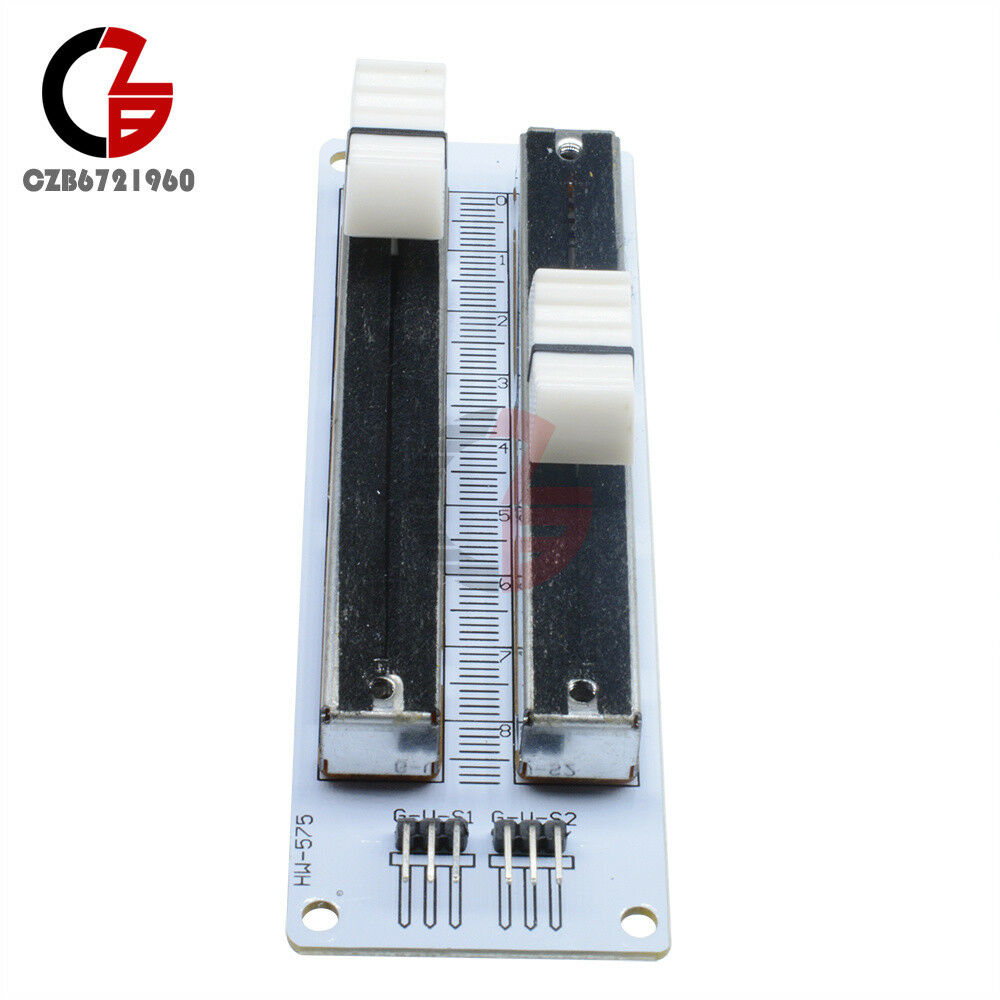 Linear Electronic 10K Building Block Double Potentiometer Sliding Module Arduino