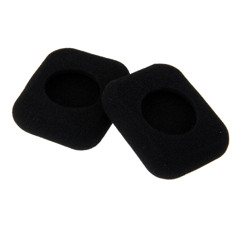 1Pair Black Soft Foam Earpads Ear Pads Replacement for    Headphone