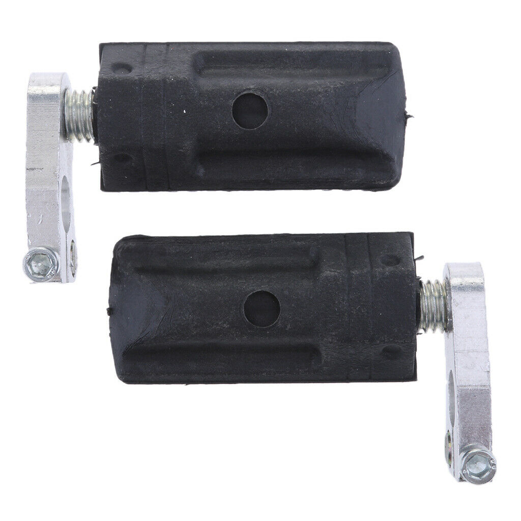 2Pcs Motorcycle Front Footpegs Footpegs Replacement for Mini Motorcycles
