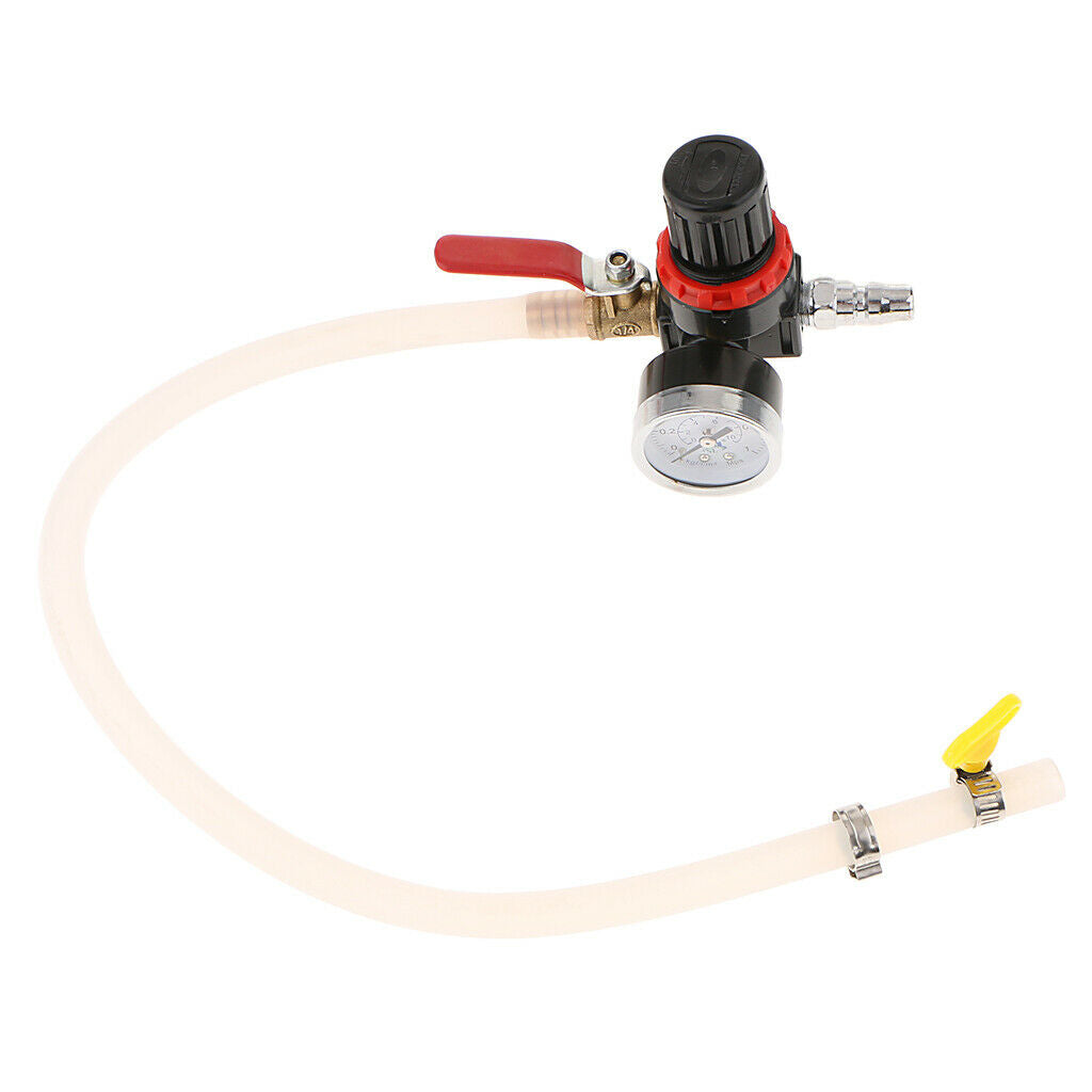 Car Vehicles Coolant Water Tank Leakage Detector Leak Pressure Tester Gauge