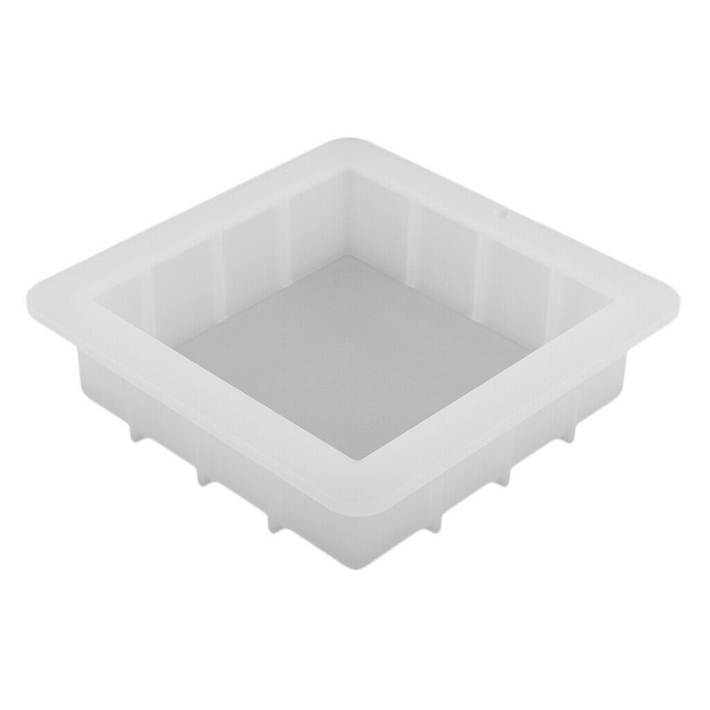 Large 1100ml Soap Mold Silicone Mould Tray For Homemade DIY Pastry Baking Mold