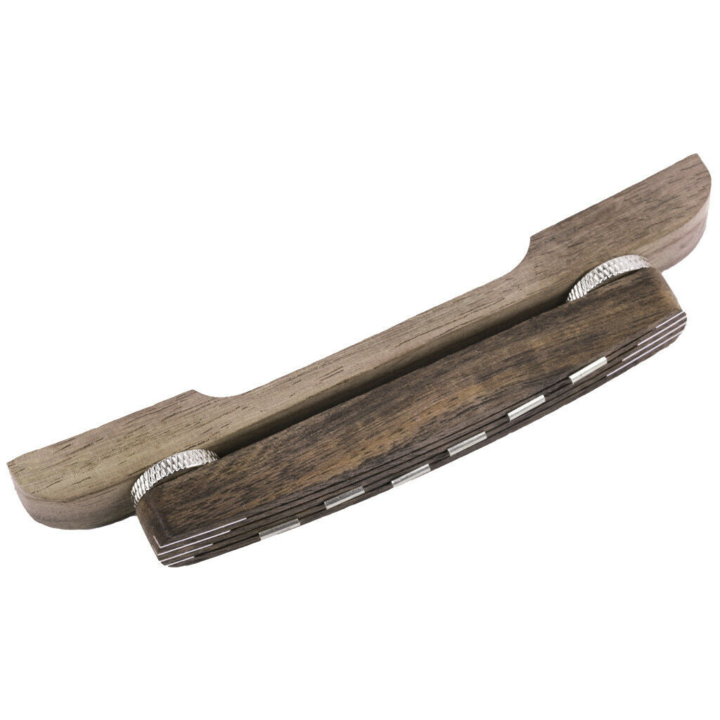 Guitar bridge Carved rosewood saddle for bass guitar, adjustable