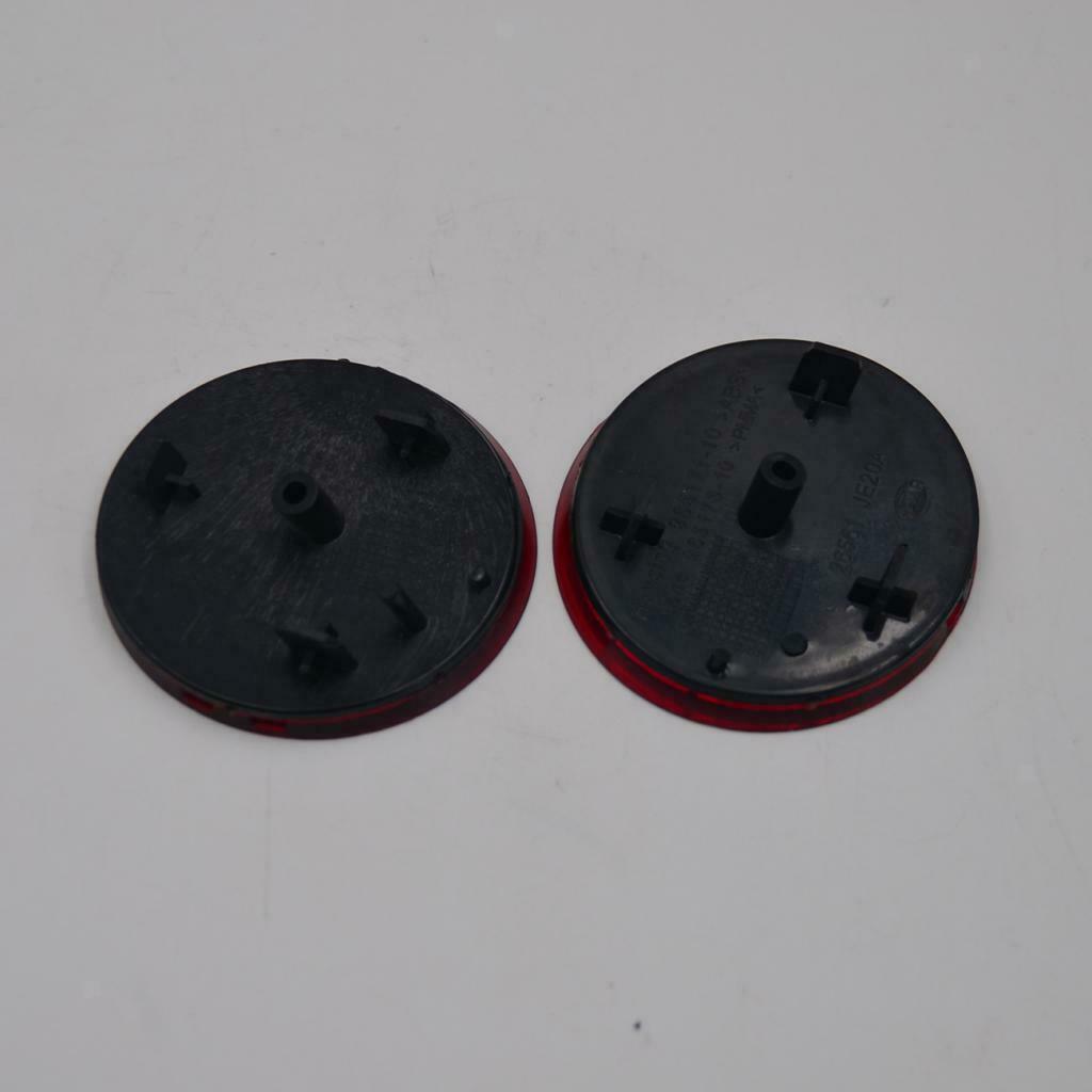 Round Reflectors Light Bumper Reflective Strips For  QASHQAI 2007-2015