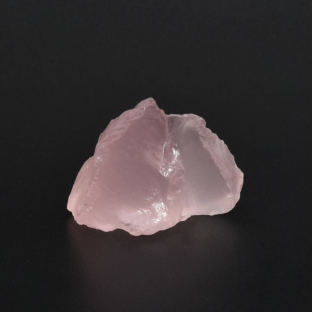 One Natural Pink Quartz Crystal Stone Rock Mineral Specimen Healing Collectible