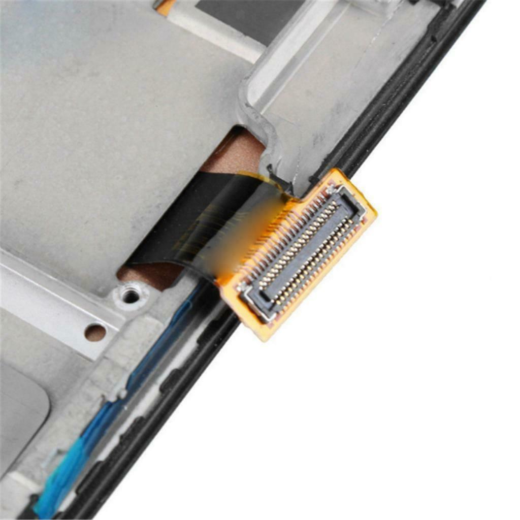 Replacement for LCD screen and digitizer assembly with black frame for