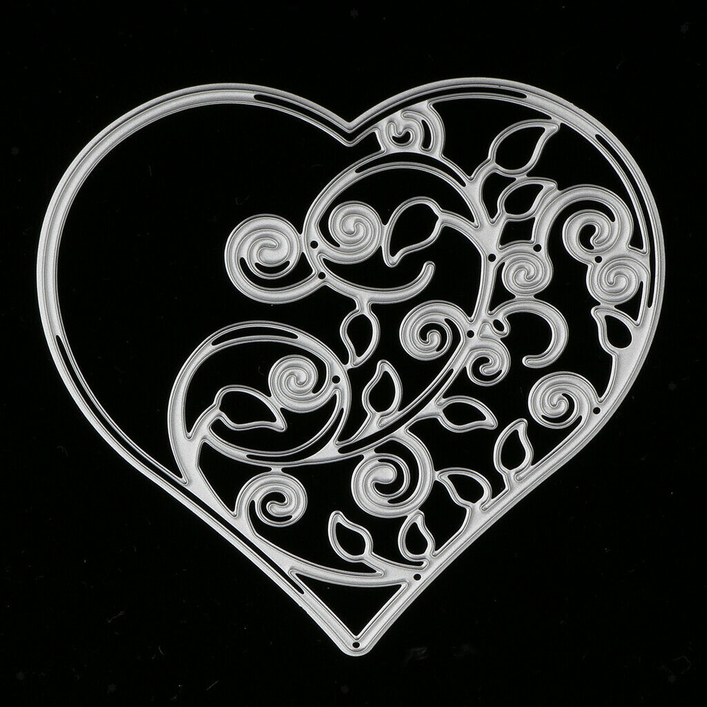 DIY Cutting Dies Scrapbooking Album Paper Card Embossing Tool Love Heart