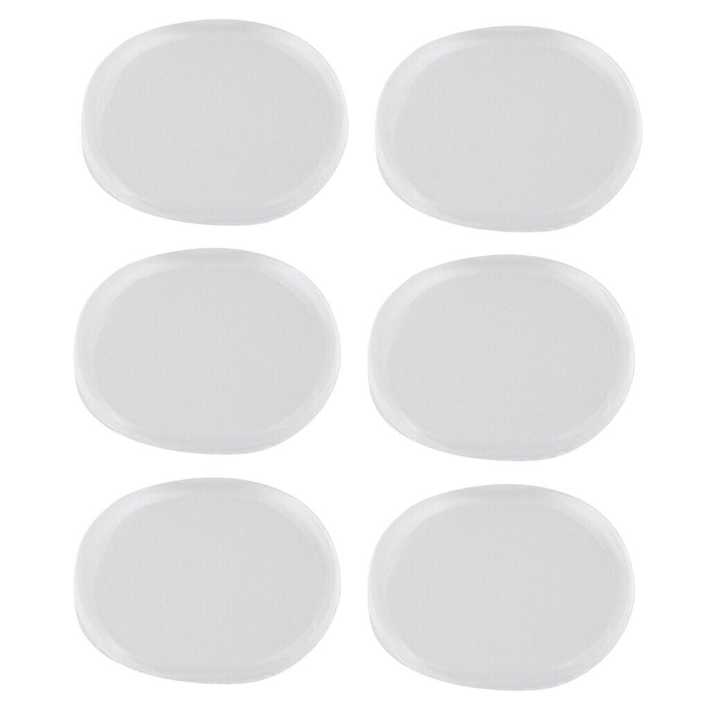 6 Pieces Drum Mute Pad for Drummer Percussionist Practice