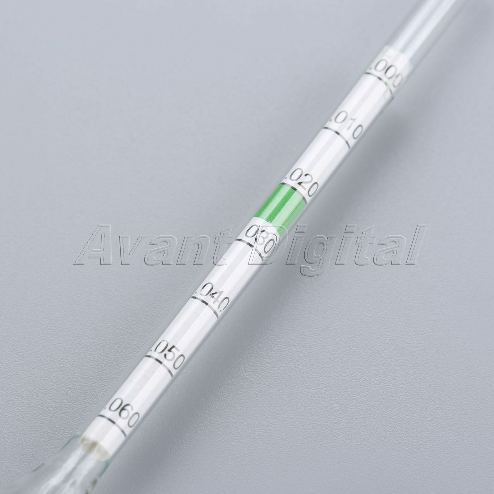 Aquarium Glass Float Hydrometer With Thermometer Salt Marine Water Indicator 1PC