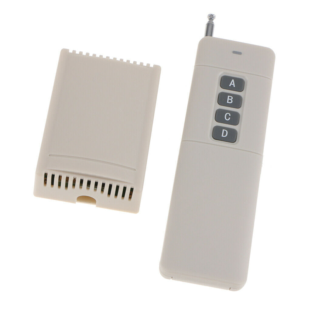 Wireless Remote Control Relay Switch Module 4-key + Remote Control Switch