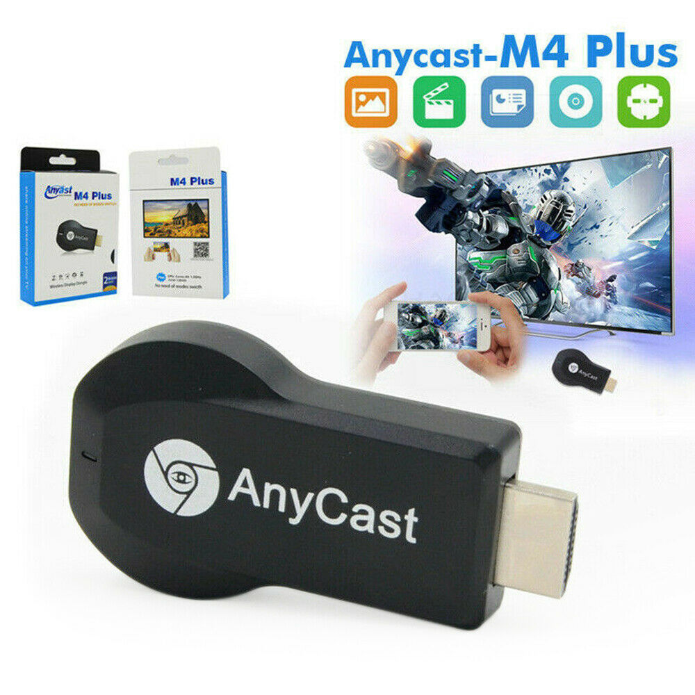 AnyCast 1080P HDM Media Player TV Cast Stick WIFI Display Receiver Dongle CA