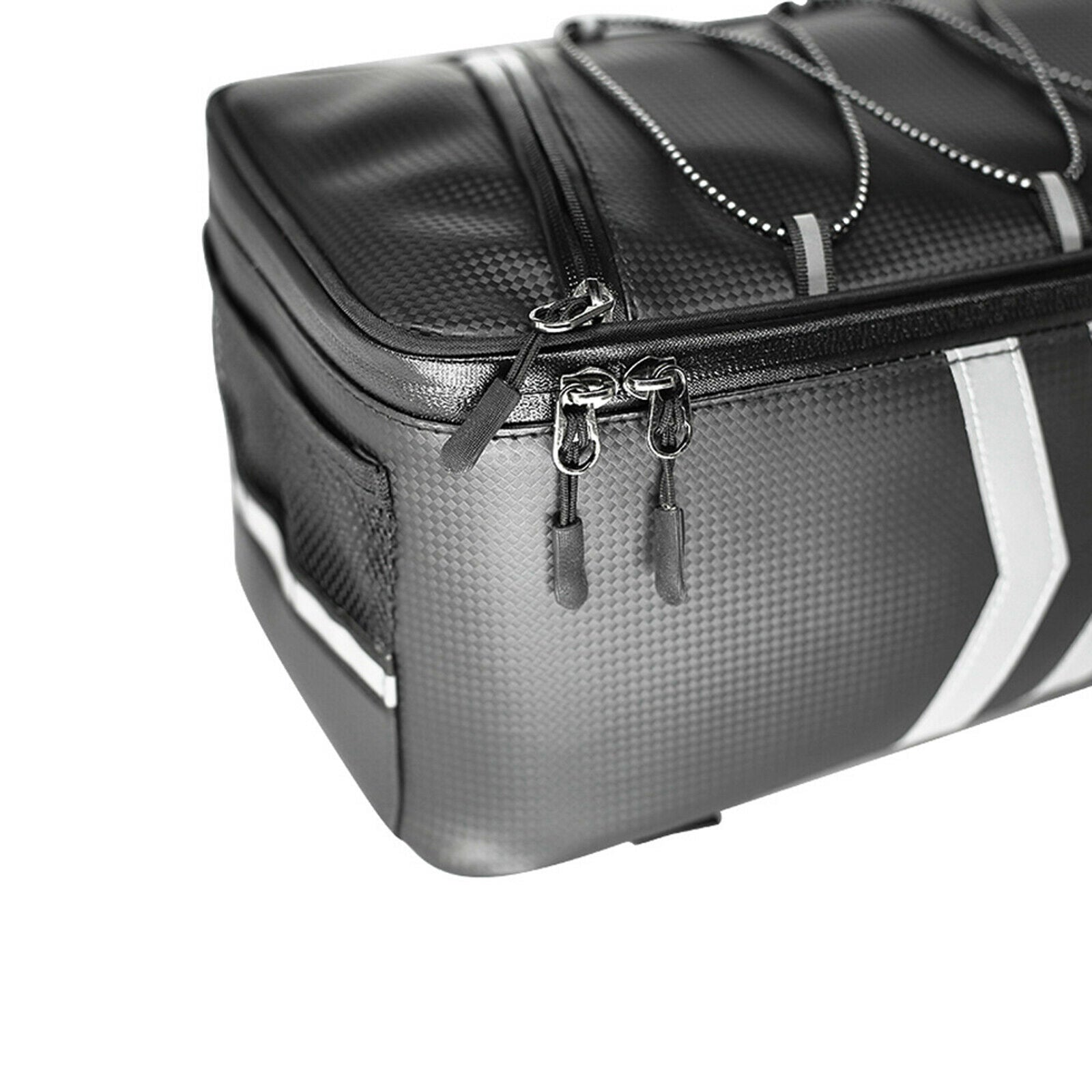 Waterproof 9L Bike Rear Carrier Bag Bicycle Road Cycling Pannier Black