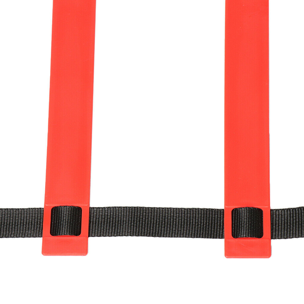 Agility Ladder for Soccer Football Speed Feet Training 6-Rung 300cm  Red