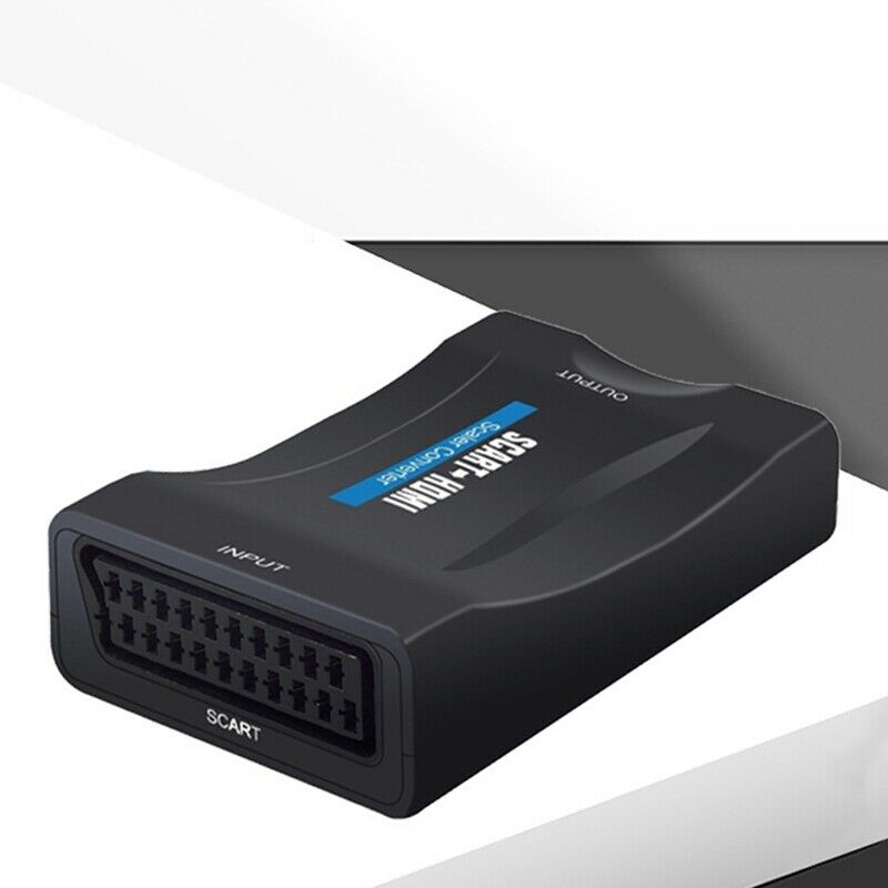 Scart to MI Converter Adapter, Scart Adapter Support M 1080P/ 720P Switch VideG3