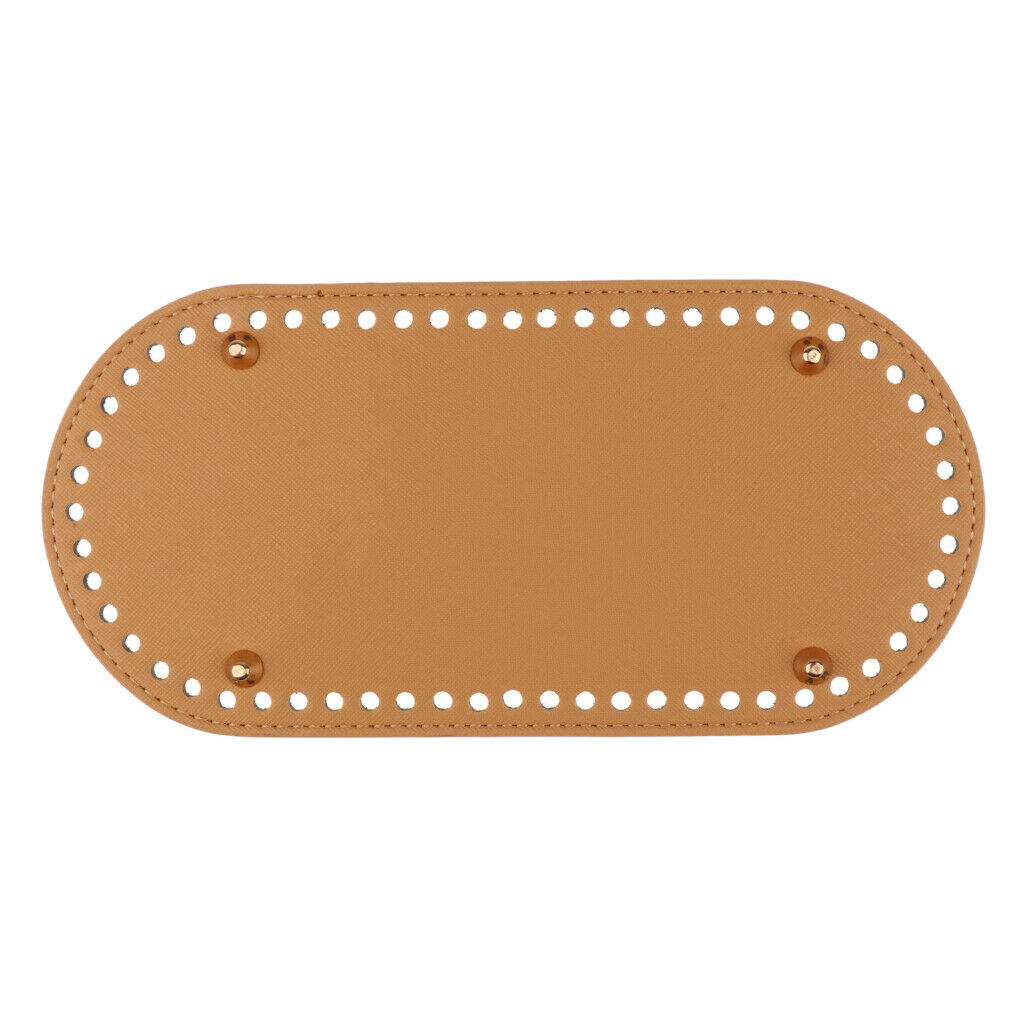 4pcs Knit PU Bag Pad Bottom Base Shaper Pet Bag Cushion 60 Holes 4 Colors