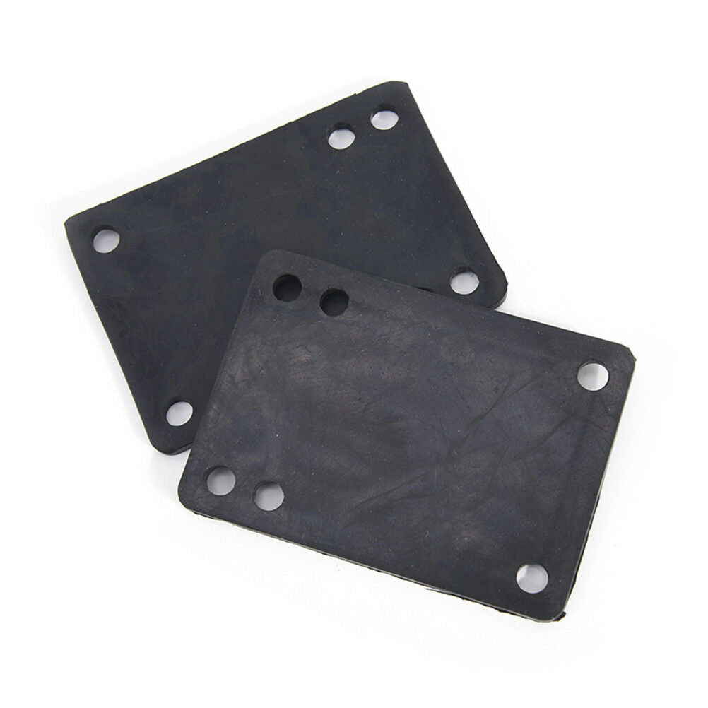2pcs 3mm Soft Skateboard Riser Shock Pads Longboard Shock pad.l8
