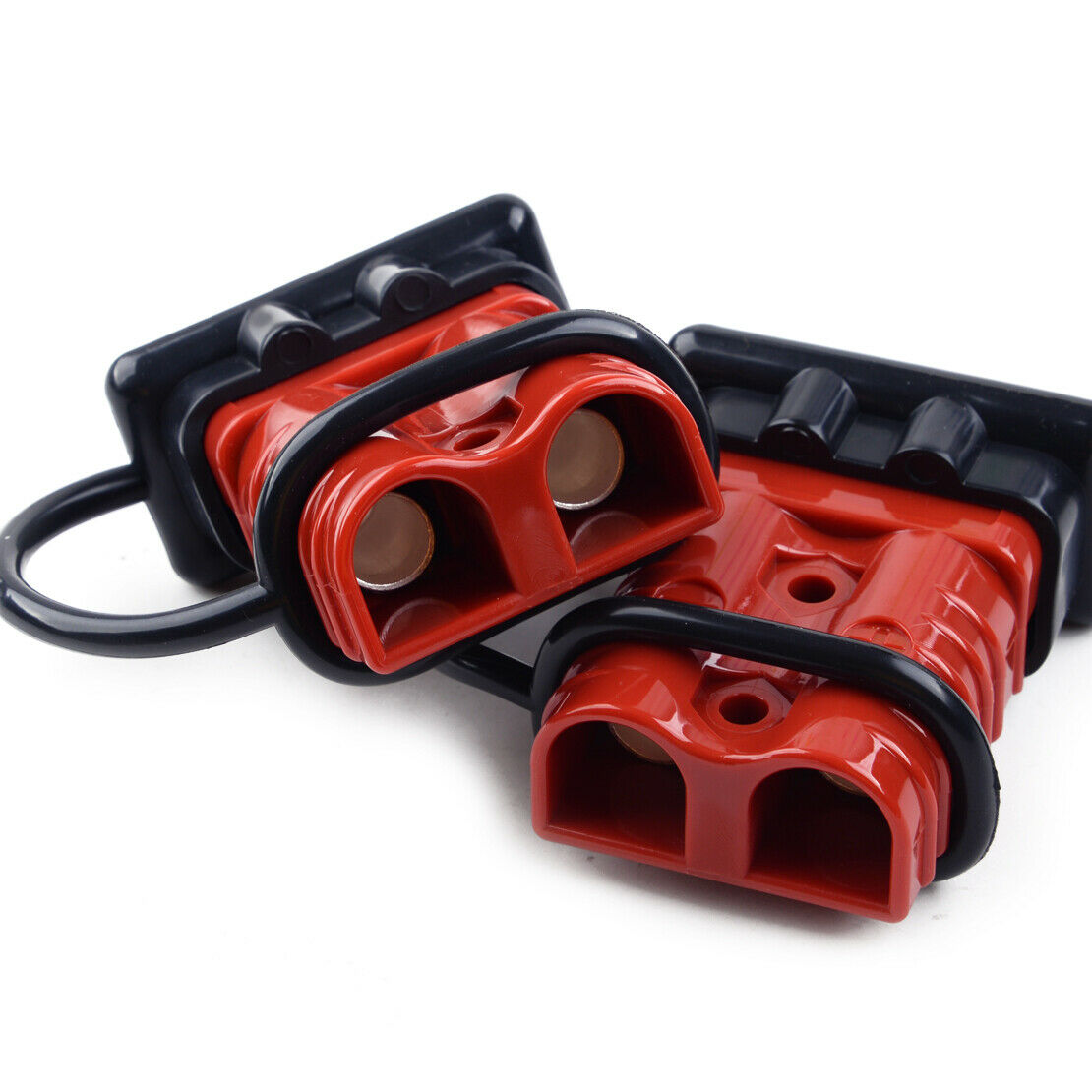 2x 175A Battery Quick Connect Disconnect Connector Winch Wire Harness Plug Atn