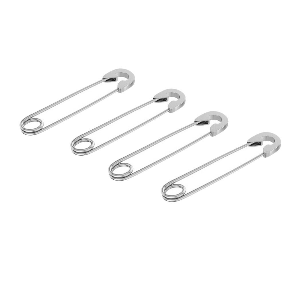 2 Pieces Retro Style Safety Pin Earrings Earrings Drop Ear Cuff 37.8mm