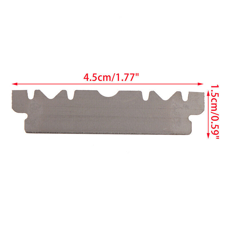 100 Pcs Double Edge Shaving Razor Blades For Men Face Care Shaving Manual Sha DF