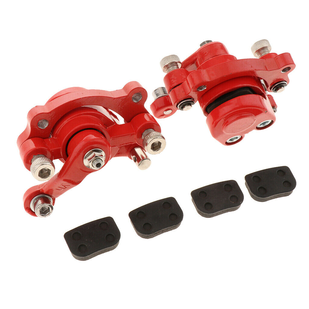 Orange Disc Brake Calipers for Pocket Bike,Mini Dirt ATV,Scooter