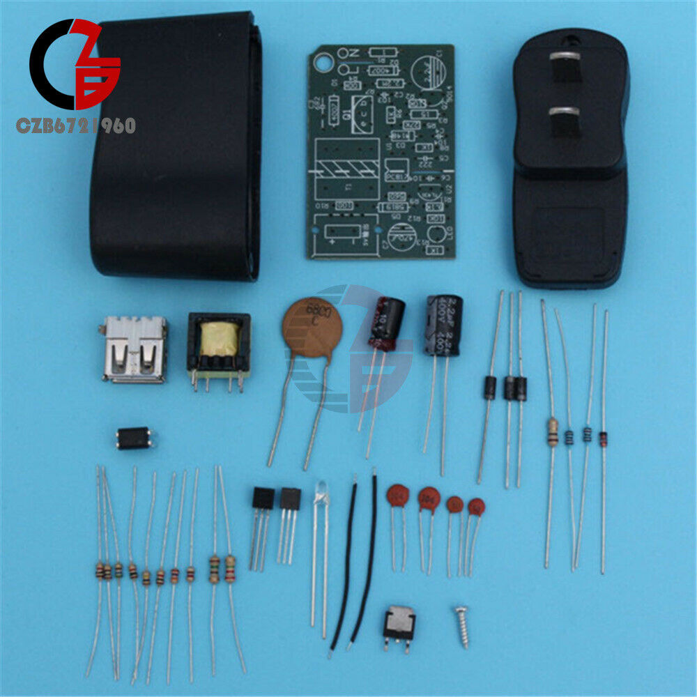 5V 800mA Regulated Power Supply Units AC-DC 220V to 5V DIY Kit