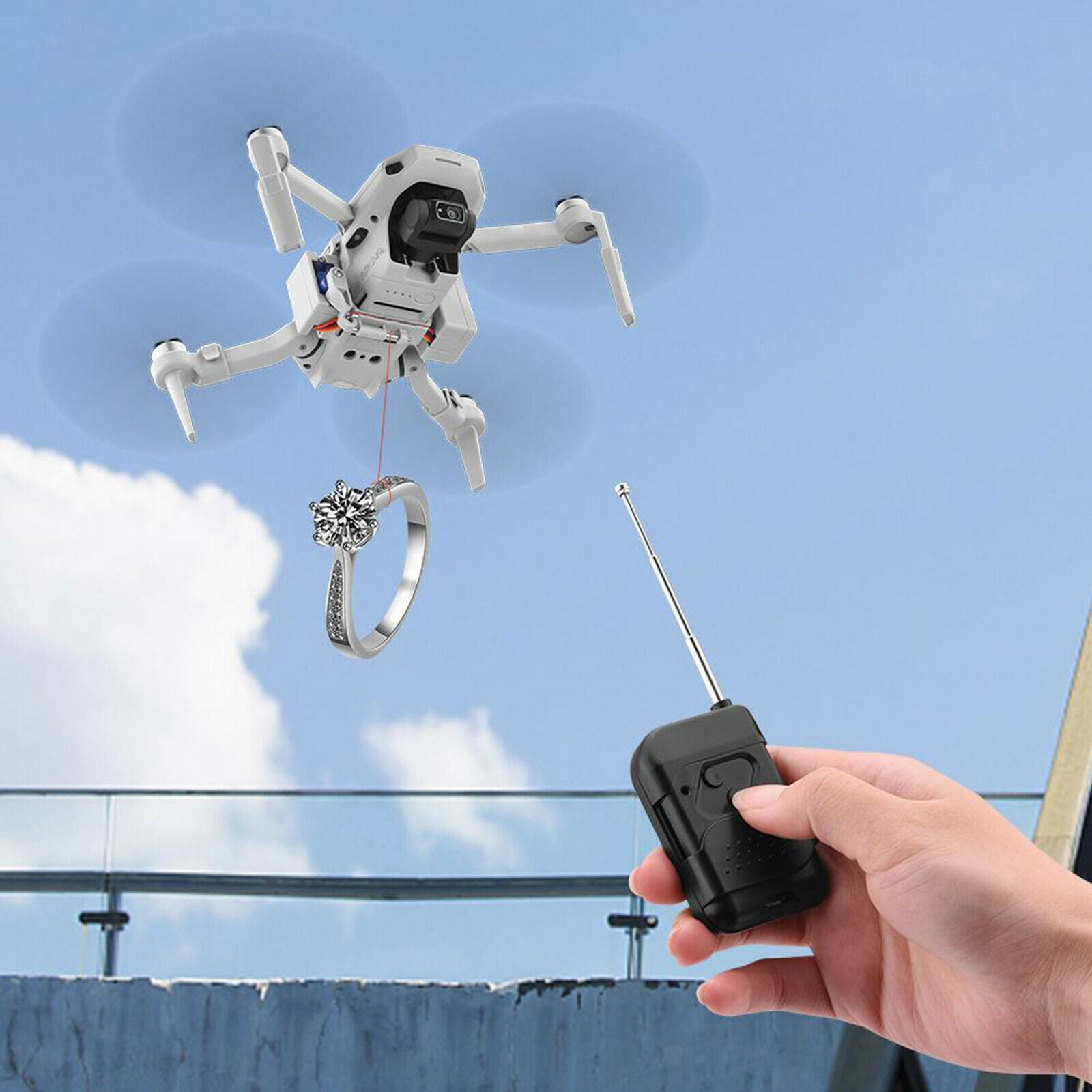 Wedding Air-Dropping Thrower  Kit for DJI Mavic MINI 2 / MINI Drone